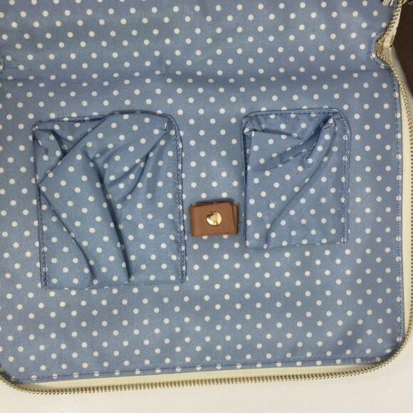 Matilda Jane On The Go Vegan Floral Zip Tablet Tech Organizer Travel Case New - Picture 7 of 11